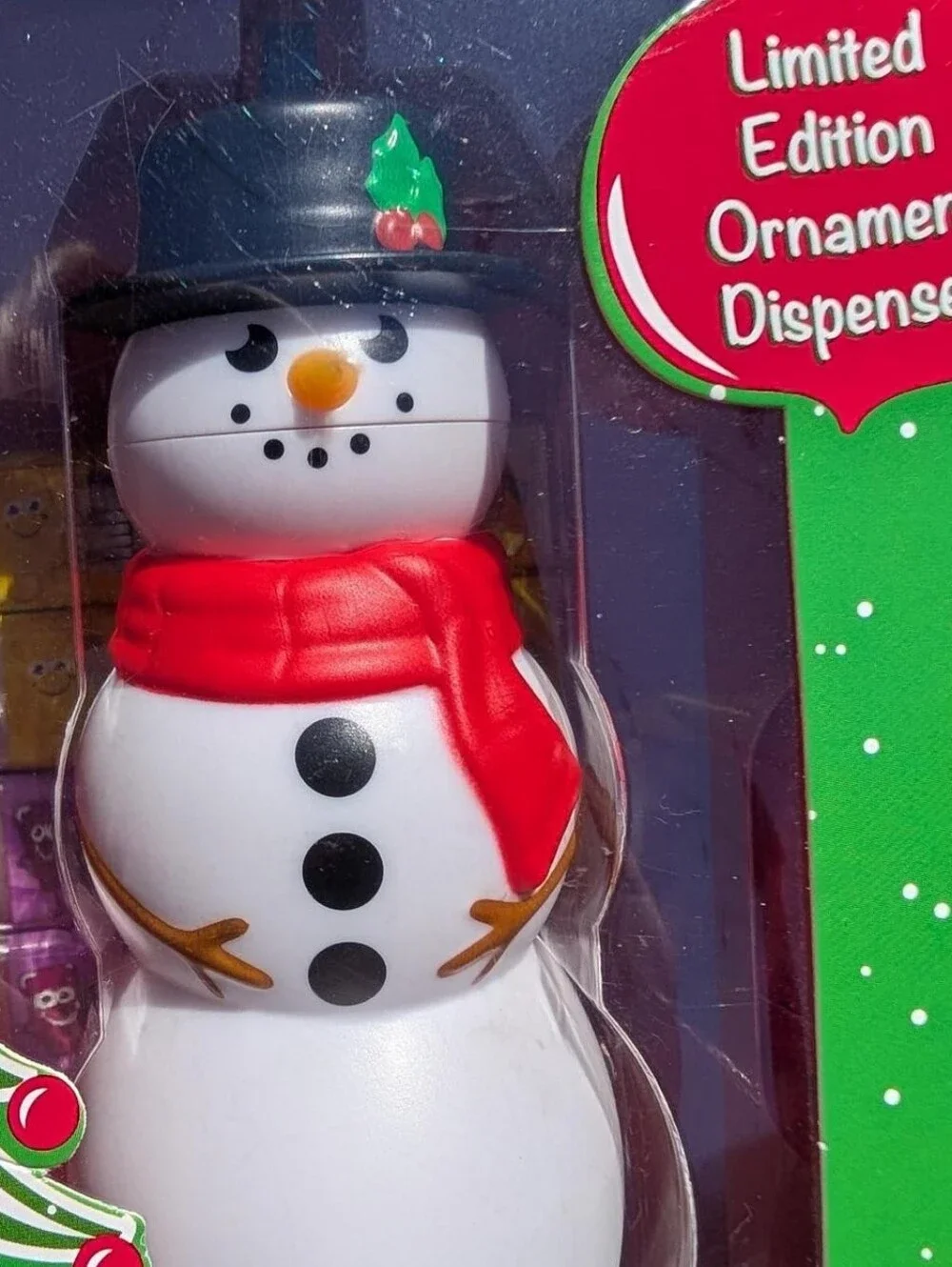 New in Box 2023 Snowman Limited Edition Ornament PEZ Dispenser